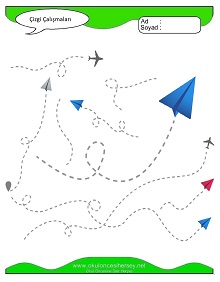 Çizgi Çalışma Sayfaları